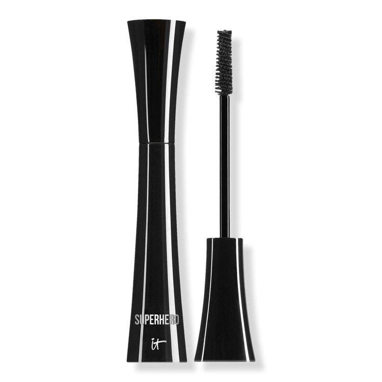 IT Cosmetics Superhero Elastic Stretch Volumizing Mascara, Super Black, 0.3 fl oz product image