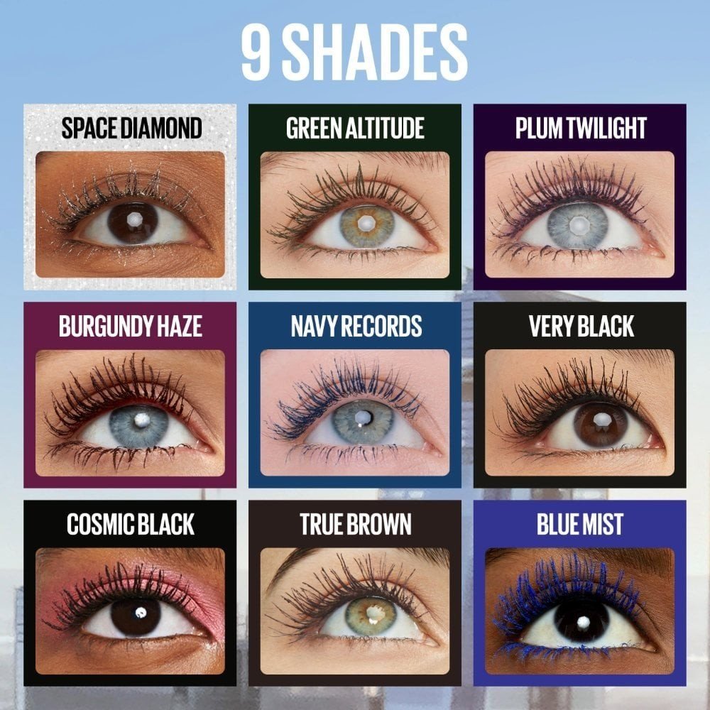 Maybelline Lash Sensational Sky High Washable Mascara Makeup, Volumizing, Lengthening, Buildable, Blackest Black, 1 Count product image